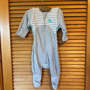 Love To Dream Swaddle Up Transition Suit grey baby sleeper